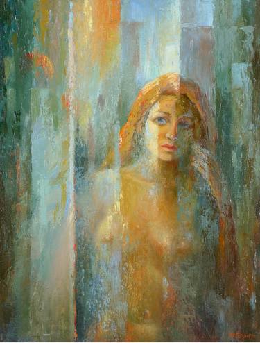 Print of Impressionism Erotic Paintings by Yuriy Bodnar