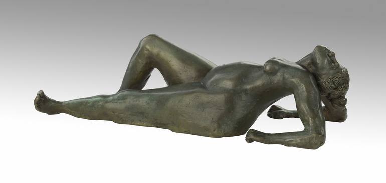 Original Figurative Nude Sculpture by Peter Dingli