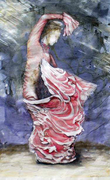 Print of Impressionism Performing Arts Paintings by Maggie R