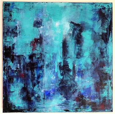 Original Abstract Painting by Pako  Silverhair