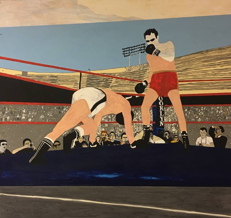 Original Sports Painting by Chiara Elisa Ragghianti