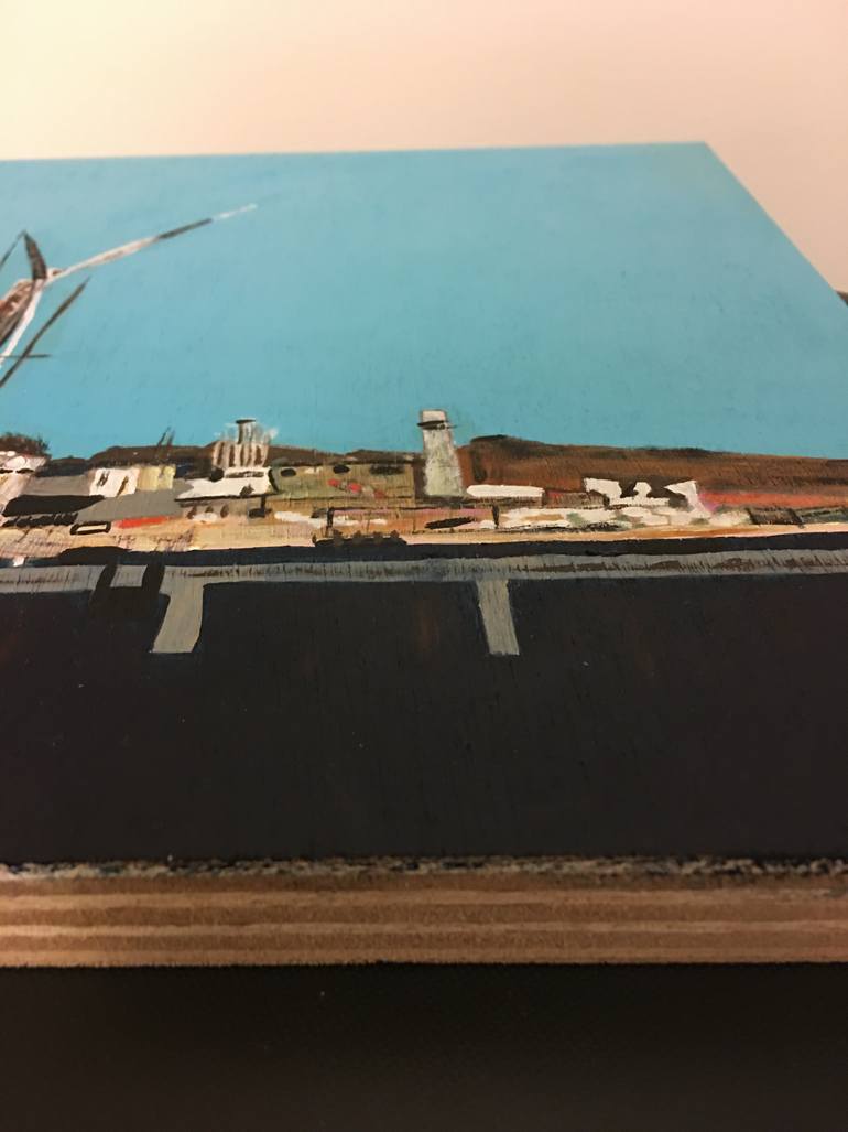 Original Documentary Landscape Painting by Chiara Elisa Ragghianti
