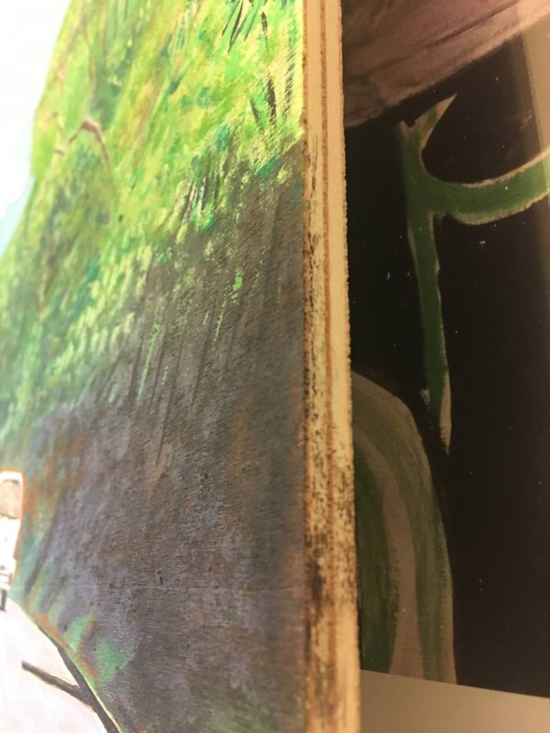 Original Documentary Travel Painting by Chiara Elisa Ragghianti