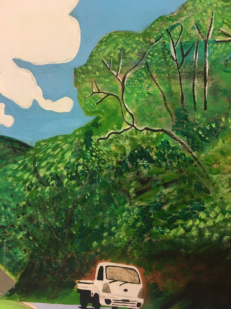 Original Documentary Travel Painting by Chiara Elisa Ragghianti