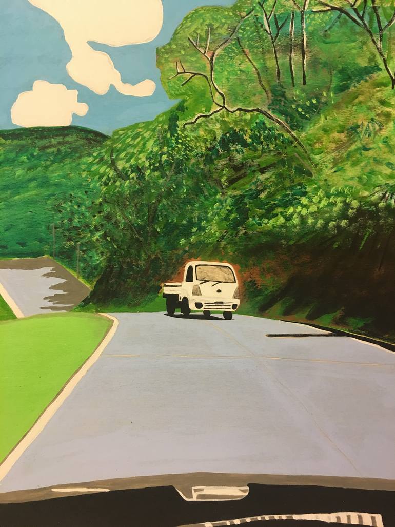 Original Documentary Travel Painting by Chiara Elisa Ragghianti