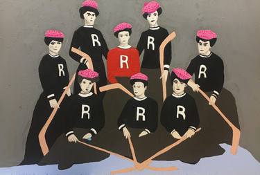 Print of Dada Women Paintings by Chiara Elisa Ragghianti