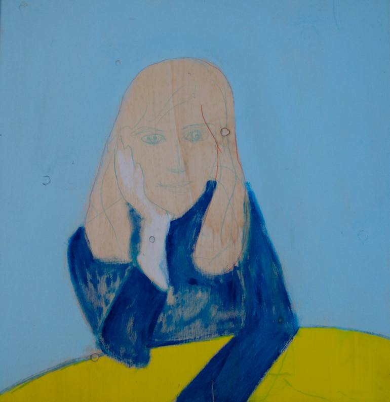 Original Figurative Women Painting by Chiara Elisa Ragghianti