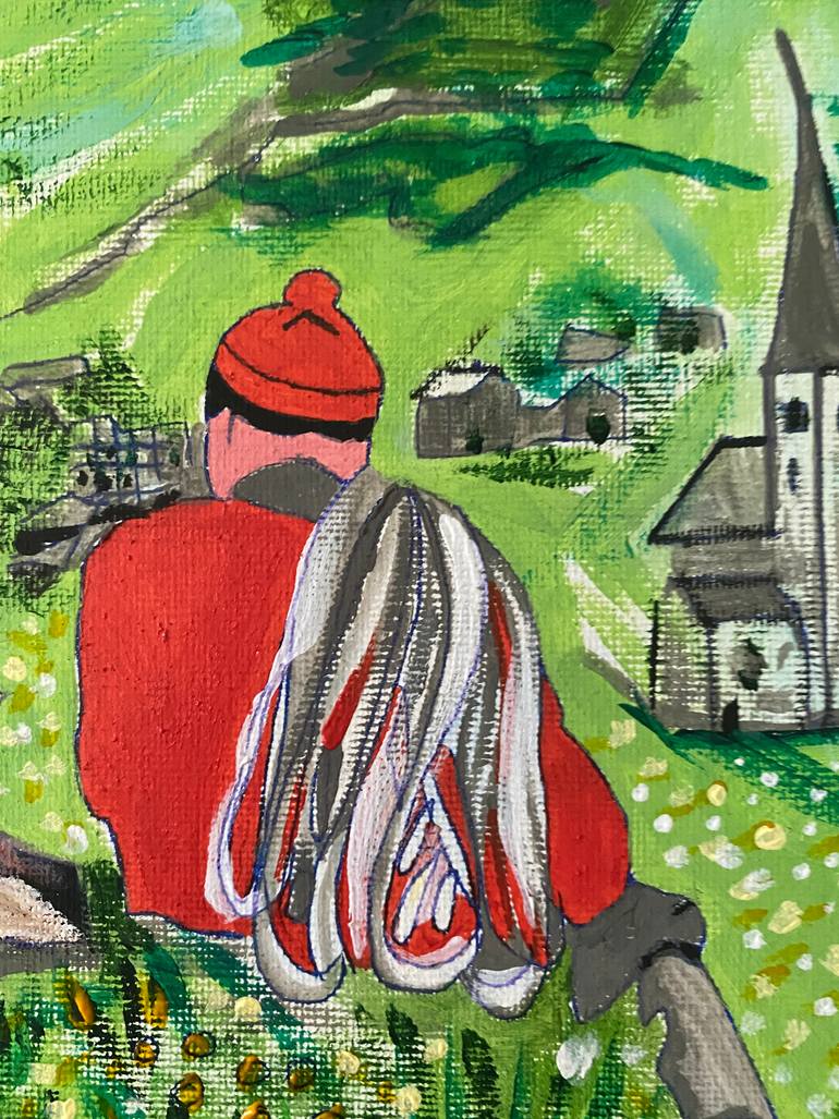 Original Contemporary Sports Painting by Chiara Elisa Ragghianti