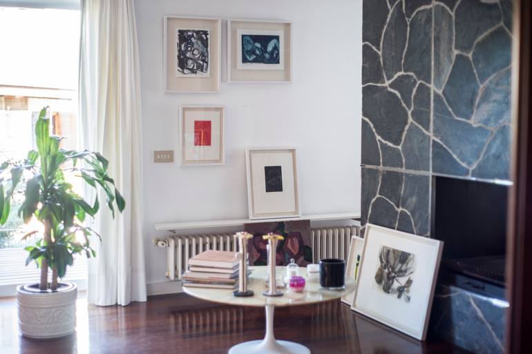 Original Other Floral Printmaking by Luisa Mascaro Pons