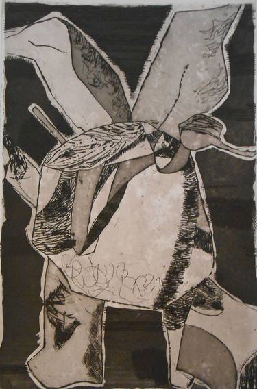 Print of Fine Art Floral Printmaking by luisa Mascaro Pons