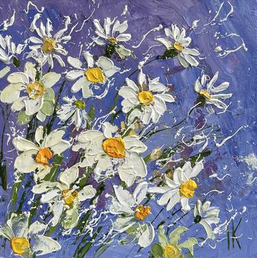 Original Floral Paintings by Halyna Kirichenko