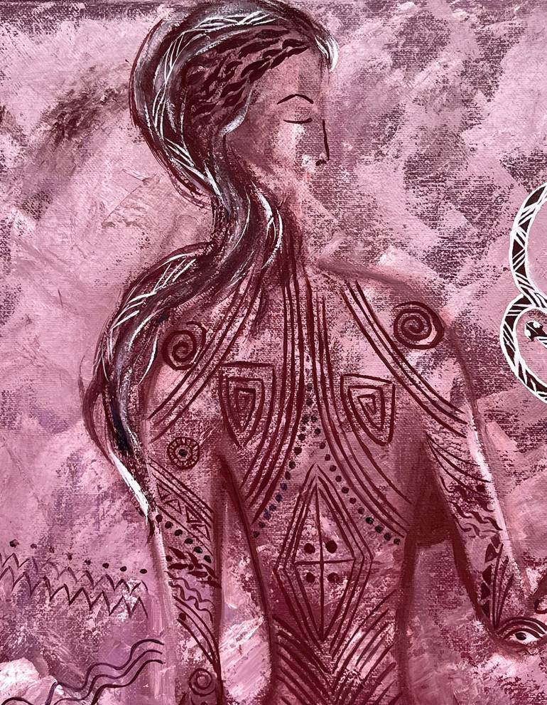 Original Contemporary Nude Painting by Halyna Kirichenko