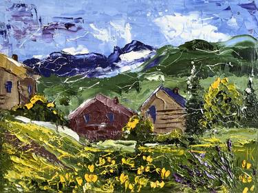 Original Impressionism Landscape Paintings by Halyna Kirichenko