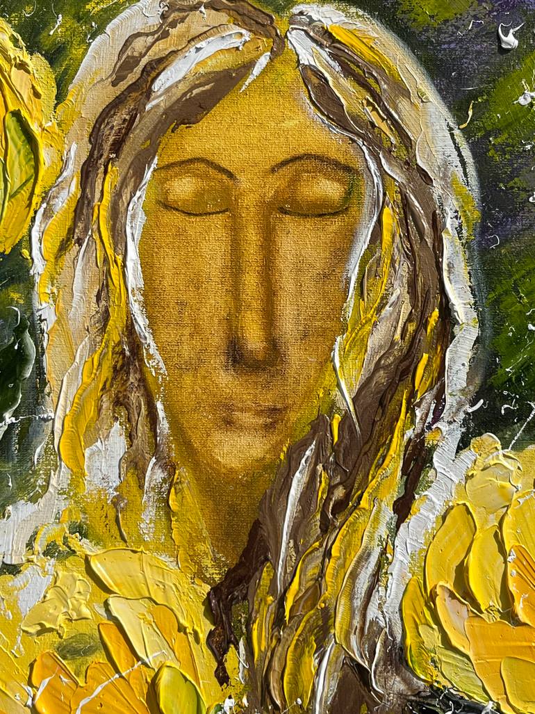 Original Abstract People Painting by Halyna Kirichenko