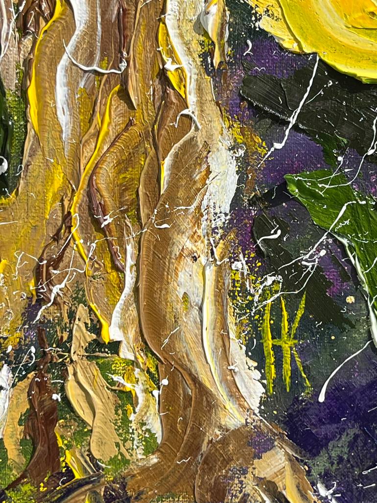 Original Abstract People Painting by Halyna Kirichenko