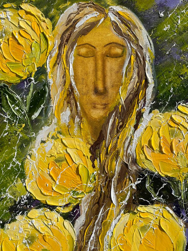 Original Abstract People Painting by Halyna Kirichenko