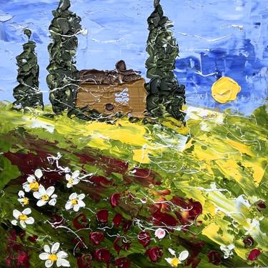 Original Impressionism Landscape Paintings by Halyna Kirichenko