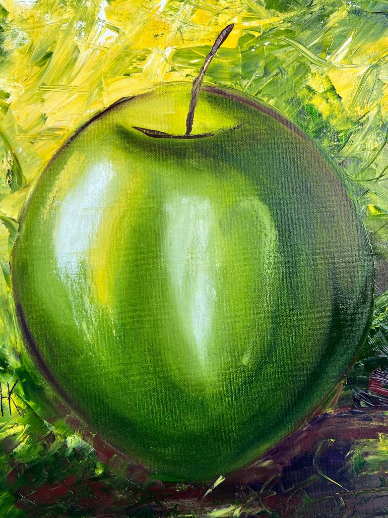 Original Impressionism Food & Drink Painting by Halyna Kirichenko