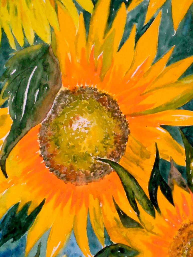 Original Fine Art Botanic Painting by Halyna Kirichenko