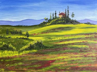 Original Landscape Paintings by Halyna Kirichenko