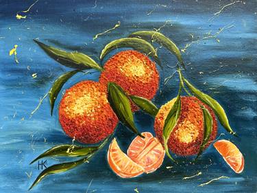 Original Fine Art Botanic Paintings by Halyna Kirichenko