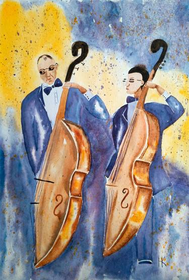 Print of Expressionism People Paintings by Halyna Kirichenko