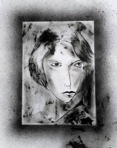 Original Abstract Portrait Paintings by Halyna Kirichenko