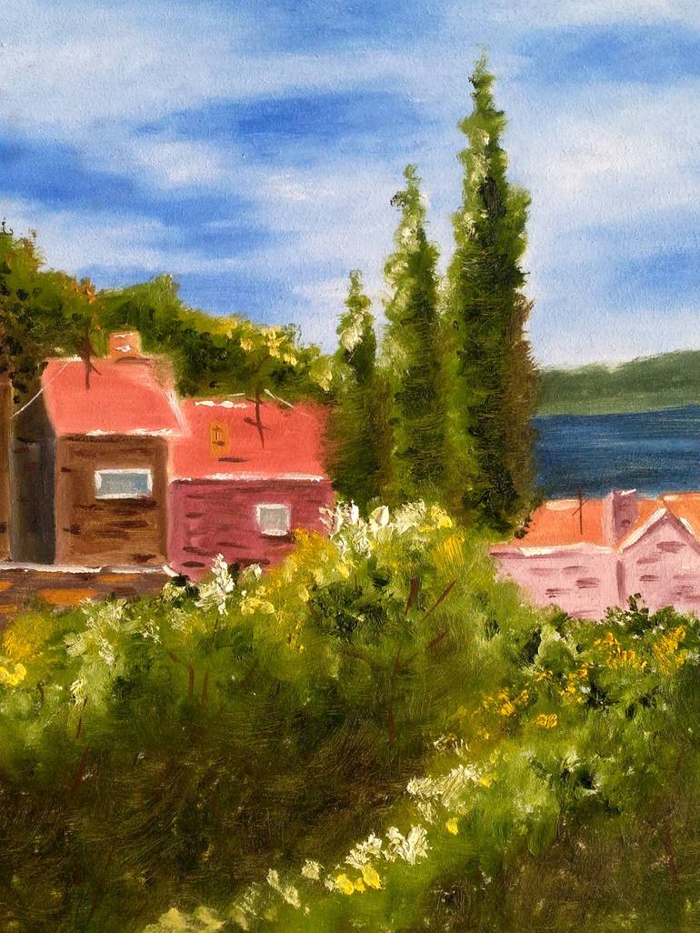 Original Landscape Painting by Halyna Kirichenko