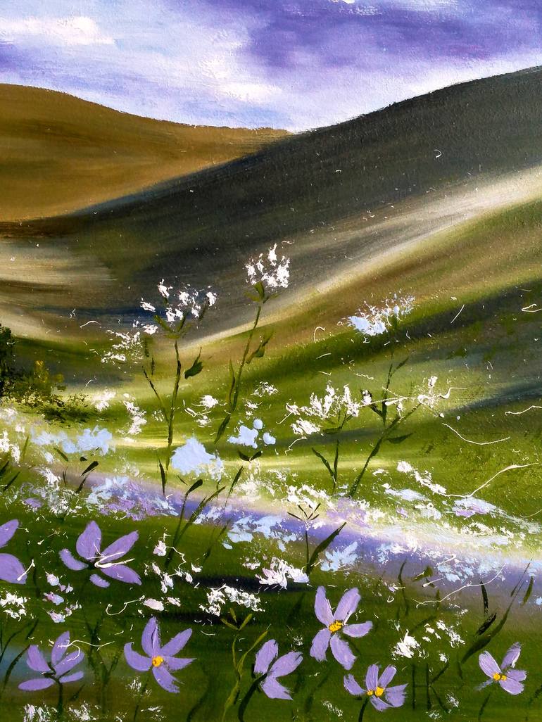 Original Fine Art Landscape Painting by Halyna Kirichenko