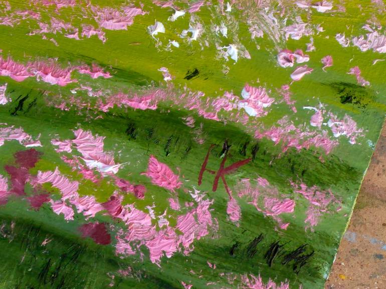 Original Expressionism Landscape Painting by Halyna Kirichenko