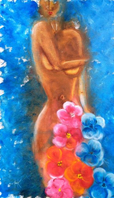 Original Nude Paintings by Halyna Kirichenko