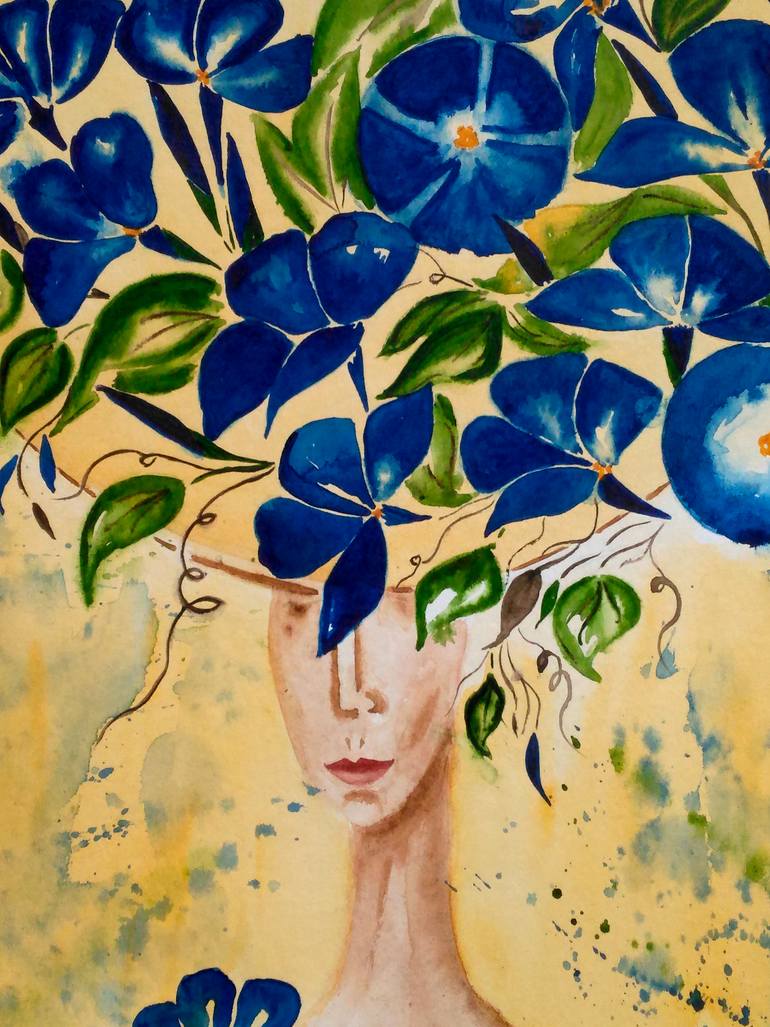 Original Abstract People Painting by Halyna Kirichenko