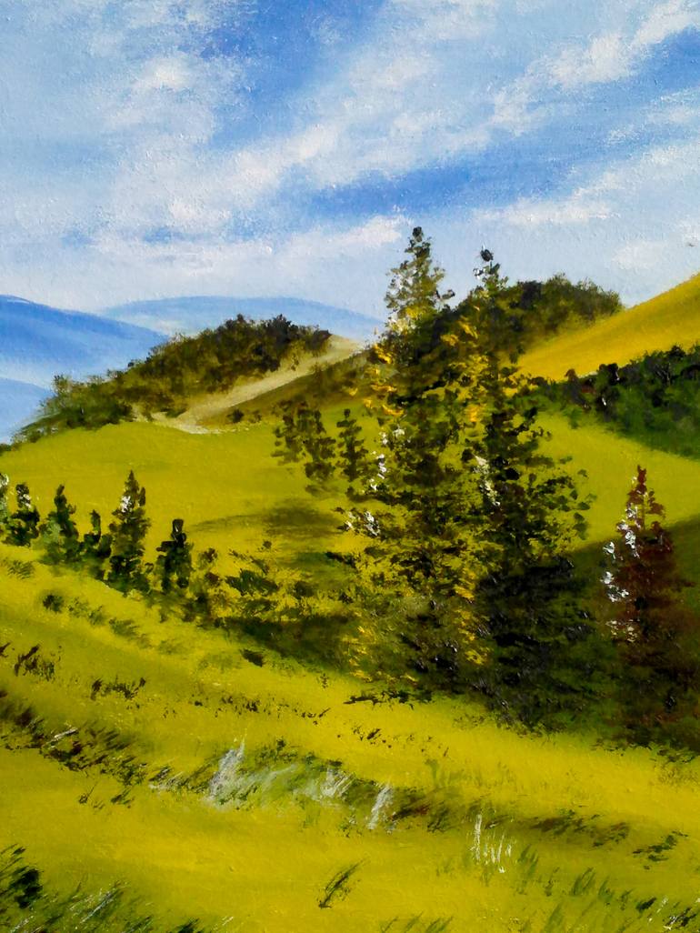 Original Landscape Painting by Halyna Kirichenko