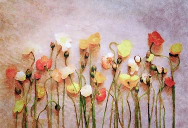 Print of Impressionism Still Life Mixed Media by Susan Maxwell Schmidt