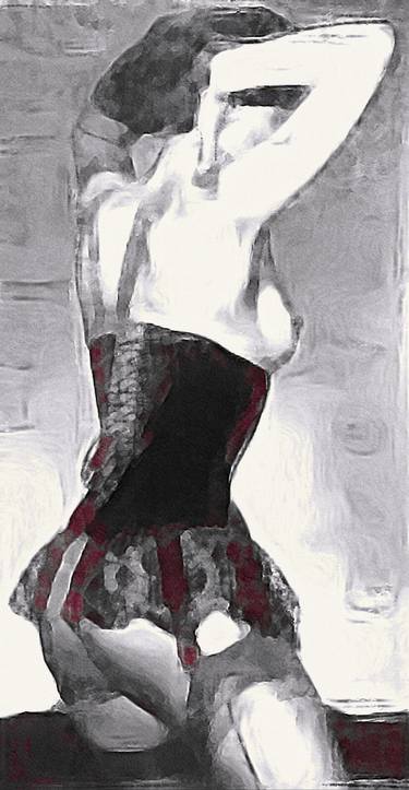 Print of Figurative Women Mixed Media by Susan Maxwell Schmidt