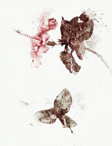 Print of Figurative Floral Mixed Media by Susan Maxwell Schmidt