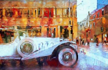 Print of Figurative Automobile Paintings by Susan Maxwell Schmidt