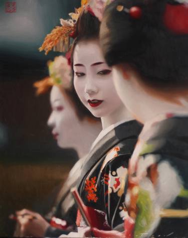 Three Geisha of Gion Kobu thumb
