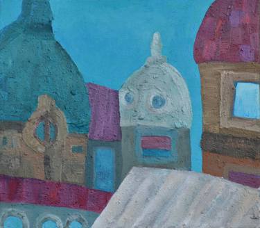 Print of Impressionism Architecture Paintings by Jelena Novakovic