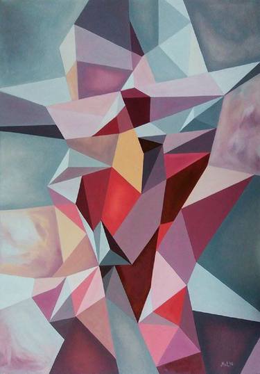Original Abstract Paintings by Malvina - Carola Liuba