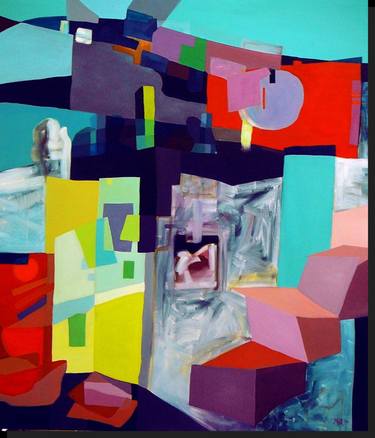 Original Abstract Expressionism Abstract Paintings by Malvina - Carola Liuba