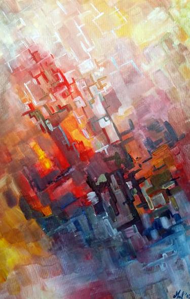 Original Abstract Paintings by Malvina - Carola Liuba