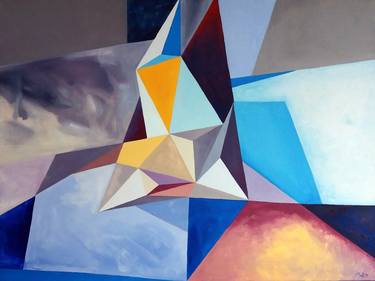 Original Geometric Paintings by Malvina - Carola Liuba