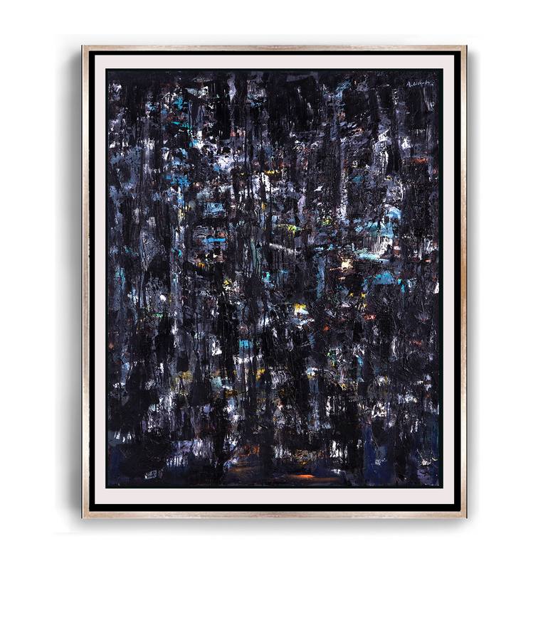 Original Abstract Expressionism Abstract Painting by Andrew Lichota