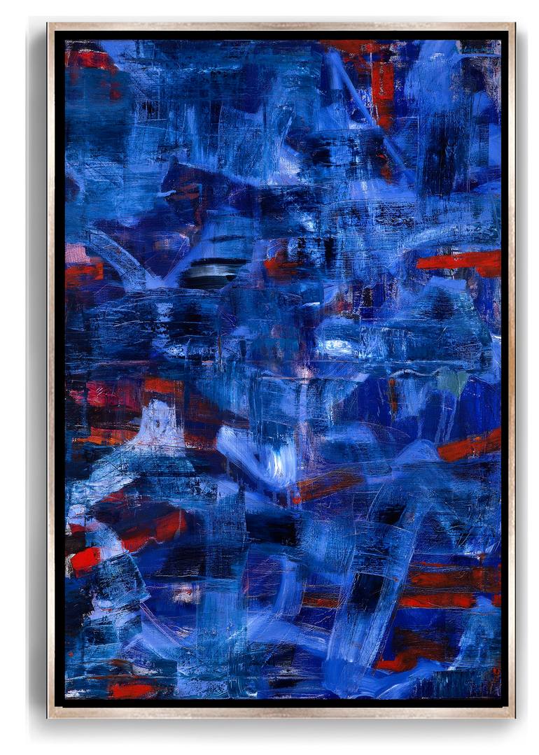 Original Abstract Expressionism Abstract Painting by Andrew Lichota