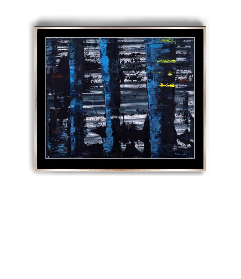 Original Abstract Expressionism Abstract Painting by Andrew Lichota