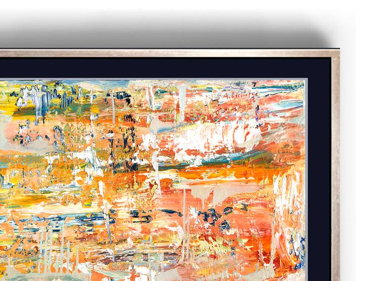 Original Abstract Expressionism Abstract Painting by Andrew Lichota