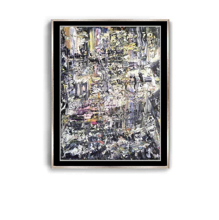 Original Abstract Expressionism Abstract Painting by Andrew Lichota