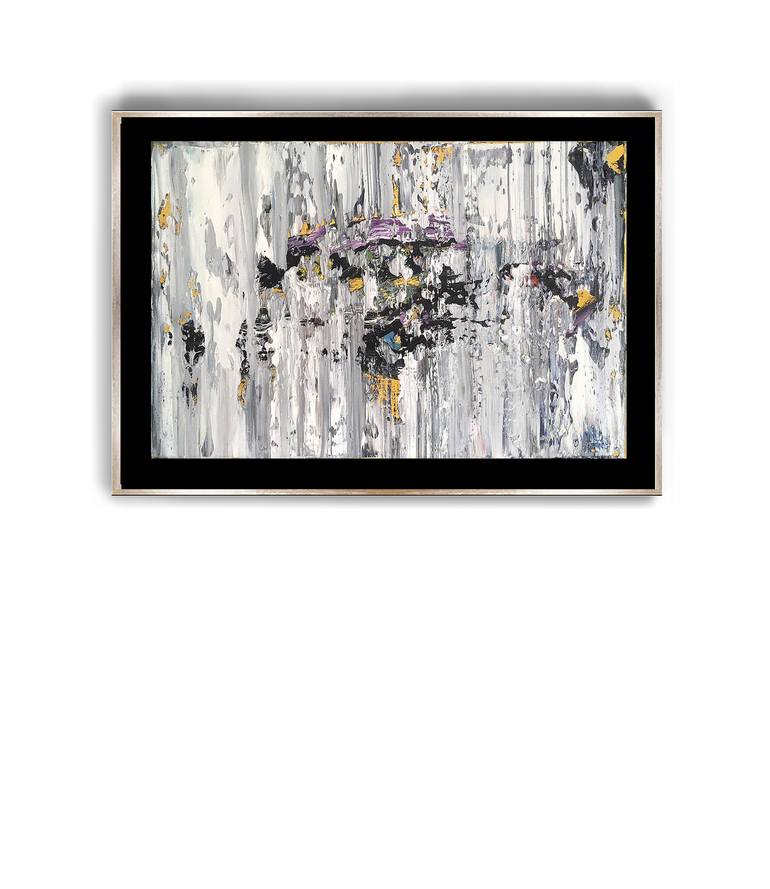 Original Abstract Expressionism Abstract Painting by Andrew Lichota