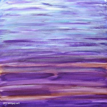 Original Abstract Seascape Paintings by Hanni Smigaj